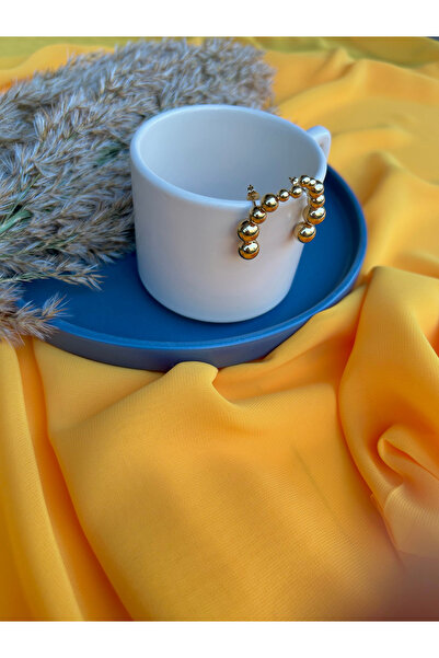 BLUVİA MİNİMAL TOPÇUK ÇELİK KÜPE