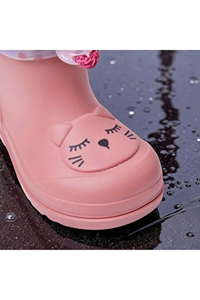 IGOR Mendi Gato Borrego İçi Yünlü CC334 Çocuk Yağmur Botu NUDE