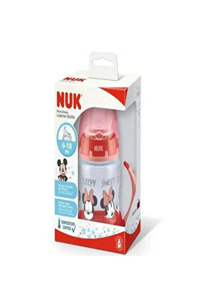 Nuk زجاجة رضاعة ميني للأطفال من بيبي فيرست تشويس، بلاستيك، 150 مل، مناسبة لعم...