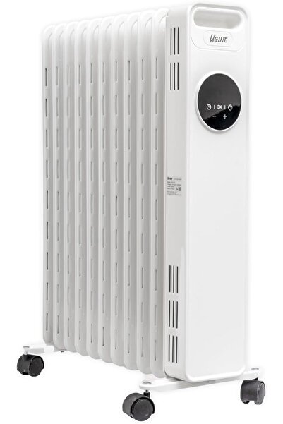 Eugene مدفأة زيت رقمية ١١ ريشة مع جهاز تحكم عن بعد، ٢٣٠٠ واط، مجفف ملابس - UH...