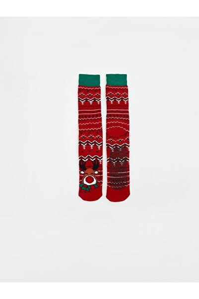 LC Waikiki New Year Themed Men's Socks (W5)