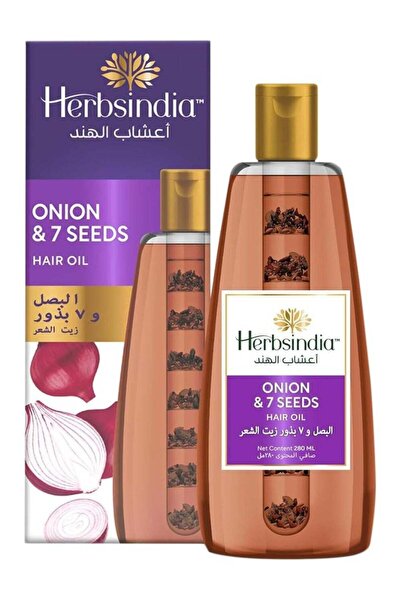 Herbsindia Onion & 7 Herbal Seeds Hair Oil 280ml