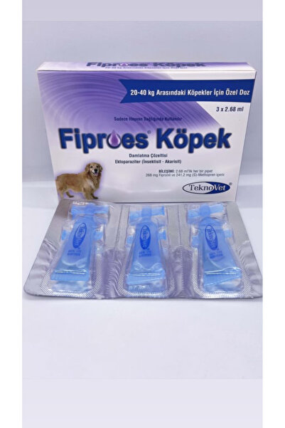 TeknoVe Fiproess KÖPEK 3 pipet