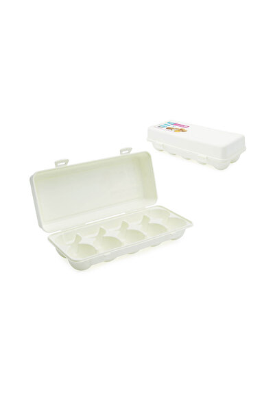 Mons حاوية تخزين البيض - EKRU - حاوية حمل البيض سعة 10 بيضات Qlux خالية من مادة BPA حاوية حمل البيض L-00404