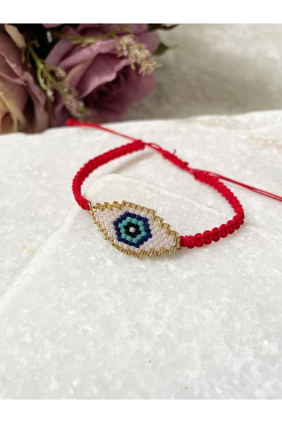 By Selen Suyolcu Miyuki Evil Eye Bead Bracelet