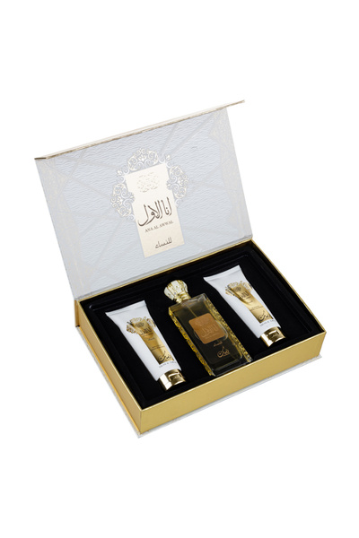 Nusuk Ana Al Awwal Gift Set - 100ml eau de parfum, 100ml shower gel and 100ml body lotion