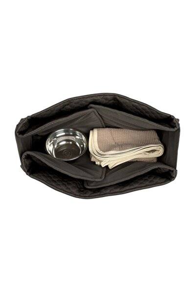 PAMUK HANIM Multi-Purpose, Liquid-Proof, Can Be Used as a Floor Covering, Large Size Mother and Baby Travel Designer Bag/Anthracite