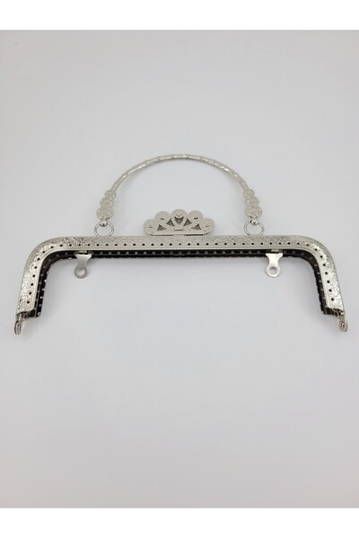 Hobimos Metal Çanta Sapı - Çanta Bursu- Çanta Yapım Klipsi