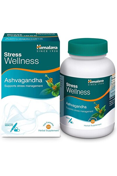 Himalaya Ashvagandha 120 Veg Caps - Natural Stress Relief (120 Capsules)