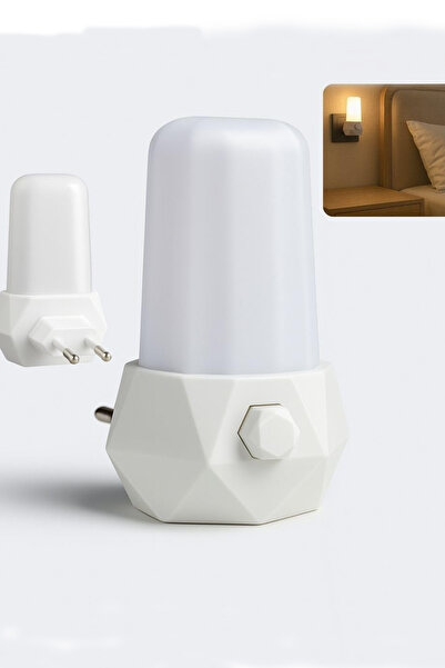 tusah Gece Lambası Çoçuklar İçin Beyaz Gün Işıgı Ayrı Ayrı PT-286 220 V