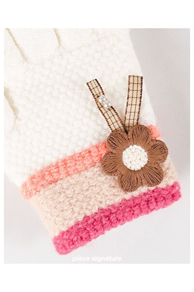 PIECE SIGNATURE 100% Acrylic Children's Gloves with Accessories (Age 3-6)