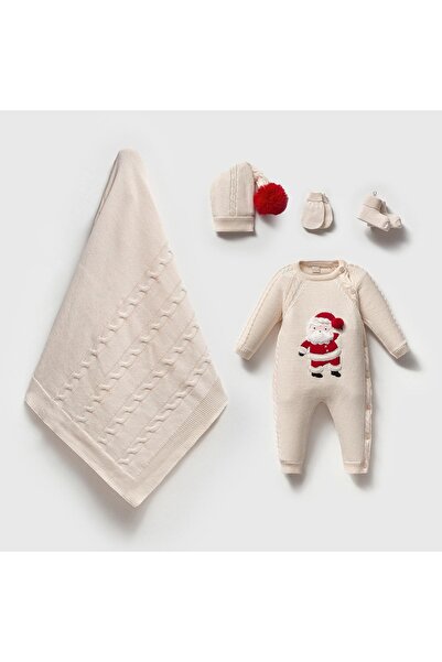 Nipperland Unisex 0-3 Months Christmas 5-Piece Set Knitwear Hospital Release