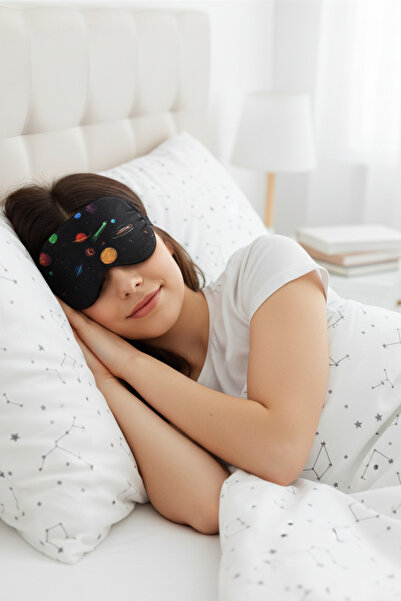 MORMAVİ قناع نوم قابل للغسل |   شريط علاجي للاسترخاء العيني ومضاد للضوء |   غطاء العين لليوغا