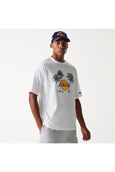 NEW ERA Tricou NBA PALM TREE OS TEE