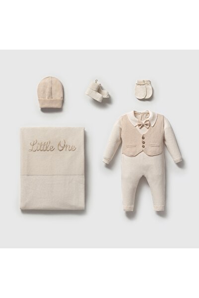 Nipperland Nipperlan Baby Girl and Boy Knitwear Hospital Discharge 0-3 Months Knitwear Set