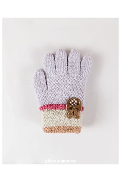 PIECE SIGNATURE 100% Acrylic Children's Gloves with Accessories (Age 3-6)