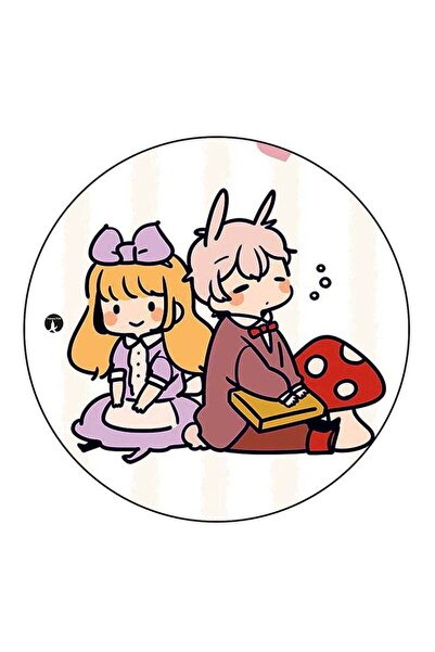 Generic RKN Boy And A Girl Printed Fridge Magnet Multicolour