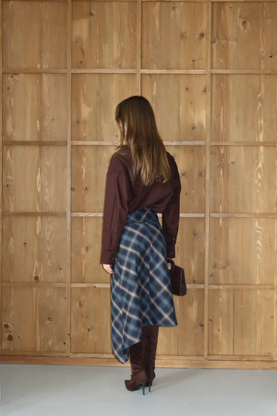 By ÖTE yünlü ekose etek