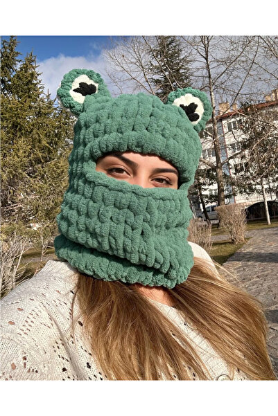 AidaAstrid Snow Mask Hat Puffy Beanie Ski&Snowboard Balaclava