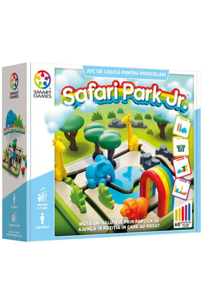 Smart Games Safari Park Jr. logic game for kids with 60 challenges