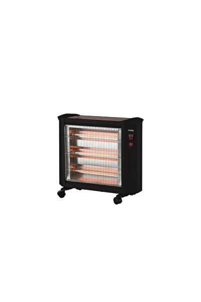 Floria Incalzitor cu 4 rezistente CMO-6197 Negru, putere 2200W, sistem de siguranta in cazul rasturnarii