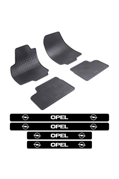 Rigum Covorașe auto din cauciuc Opel Astra H Combi (2004-12/2014) + 4 autocol...