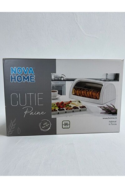 Nova Home BREAD BOX = 3 COLORS, 275 x 190 x 420
