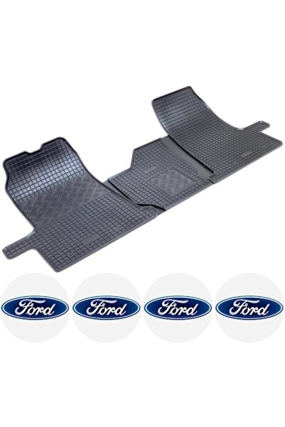 Rigum Set covorașe Ford Transit Van 2000-2006 cu 4 autocolante rotunde