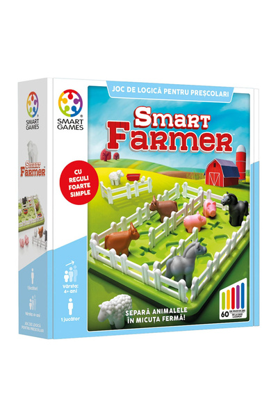 Smart Games Smart Farmer Animal Logic Game (Romanian language)