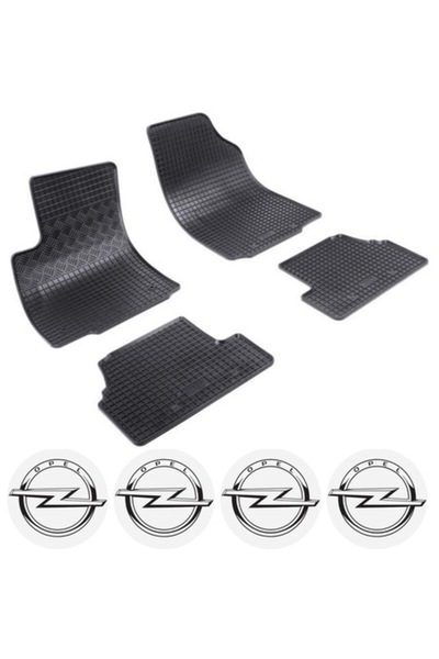 Rigum Set covorașe din cauciuc pentru Opel Mokka SUV (09.2012 - 06.2019) cu 4...