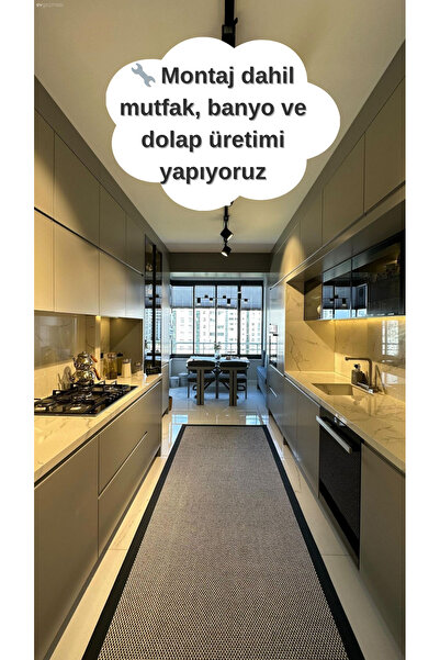 SadeceInterior MUTFAK DOLABI BÜTÇE DOSTU FİYAT Ölçüye Özel (Alt: 120 cm + Üst: 120cm)