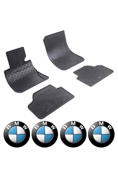 Rigum Set covorașe de cauciuc pentru BMW X3 E83 SUV (01.2004 - 10.2010) + 4 a...