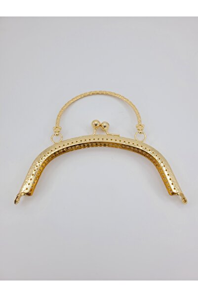 Hobimos Metal Çanta Sapı - Çanta Bursu- Çanta Yapım Klipsi