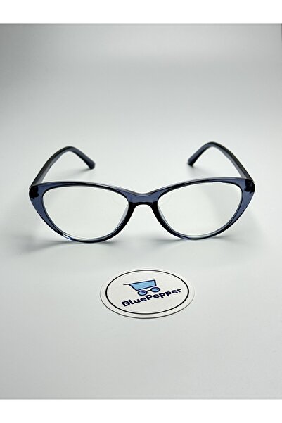 BluePepper نظارات Cateye المقاومة للضوء الأزرق يمكن تغييرها إلى نظارات طبية م...