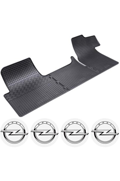Rigum Set covorașe auto Opel Movano B Van (2010 - prezent) cu 4 autocolante r...