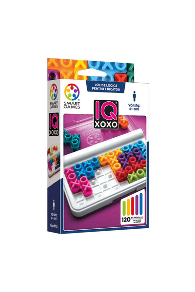 Smart Games IQ XOXO Logic game with 120 challenges