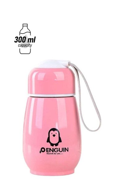 Generic Creative Water Bottle Pink/Black