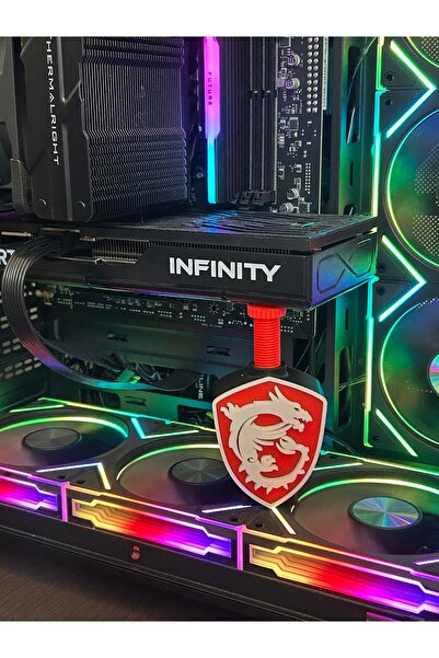 KEMX Ekran Kartı Tutucu | Ekran Kartı Destek MSİ Logo | Bilgisayar Aksesuarı ...