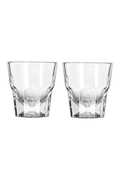 Generic MIBRU 2-Piece Cortado Glass Cup Clear 133ml