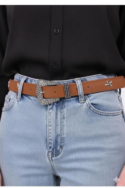 EMR Official حزام نسائي مع إكسسوارات نجم البحر، حزام للبنطلون، حزام للسترة، حزام للخصر، حزام للملابس