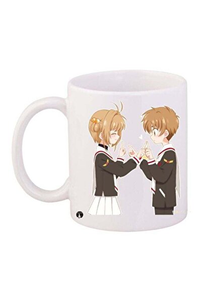 Generic BP Anime Printed Coffee Mug White/Grey/Brown