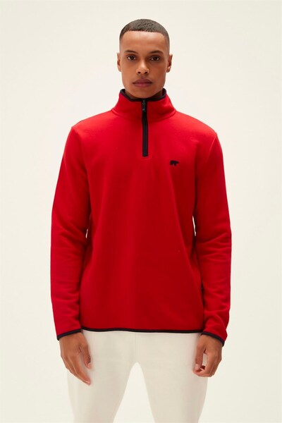 Bad Bear 21.02.12.029-C54 Backup Half-Zip Men's Sweatshirt Red
