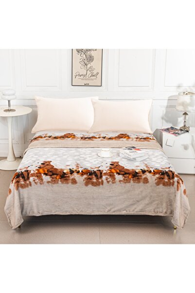 CHIRASO Cocolino Blanket 200x230cm, Soft, Colorful and Fluffy, for Double Bed, Teddy Bears