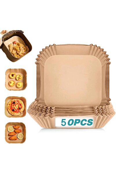 SUIFAYIO Set of 50 food paper liners for air fryer, SUIFAYIO®, 21 cm