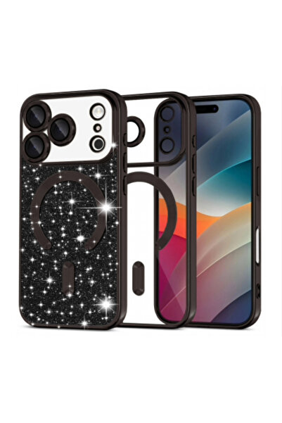 Techsuit Husa MagSafe pentru Apple iPhone 17 Pro, Techsuit, Luxury Glitter