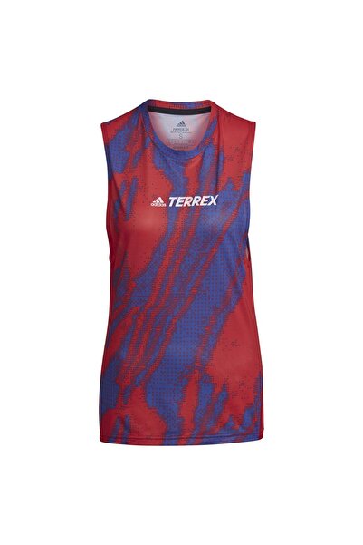 adidas Gj7677 W Agr Tank Women's Sports Tank Top Red