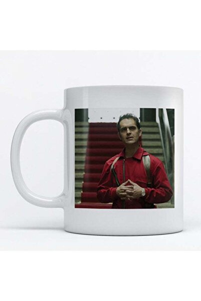 Generic Atiq La Casa De Papel Berlin Printed Mug White/Red/Grey