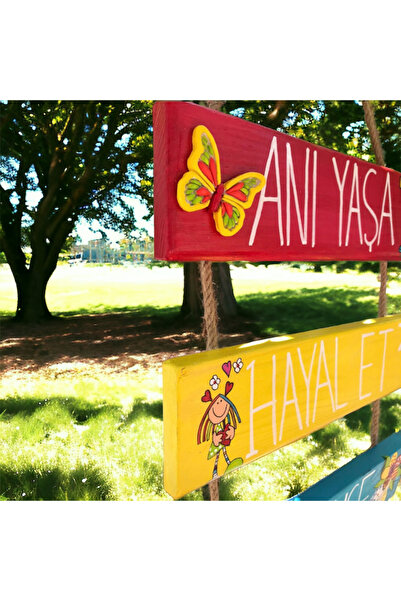 dükkanı hayalim Bahçe Süsü Duvar Süsü Balkon Süsü Dekorasyon Teras Kapı Süsü Mutfak Süsü Hediyelik Eşya Ölçü 60*30