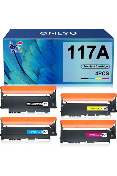 HP 117A Muadil Set | Color Laser MFP 178nw toner MFP 179fnw 150a 150nw MFP 178nwg MFP 179fwg