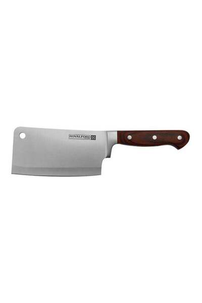 ROYALFORD Chef Knife Wooden Color Handle/Silver 6inch